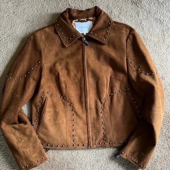 Frame suede jacket